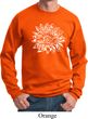 Mens Yoga Sweatshirt Sketch Lotus Sweat Shirt
