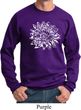 Mens Yoga Sweatshirt Sketch Lotus Sweat Shirt