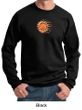 Mens Yoga Sweatshirt Sleeping Sun Meditation Adult Sweat Shirt