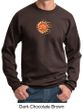 Mens Yoga Sweatshirt Sleeping Sun Meditation Adult Sweat Shirt