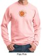Mens Yoga Sweatshirt Sleeping Sun Meditation Adult Sweat Shirt