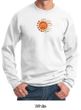 Mens Yoga Sweatshirt Sleeping Sun Meditation Adult Sweat Shirt