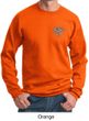Mens Yoga Sweatshirt Super OM Pocket Print Sweat Shirt