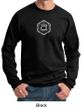 Mens Yoga Sweatshirt Swadhisthana Chakra Symbol Adult Sweat Shirt