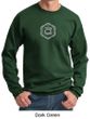Mens Yoga Sweatshirt Swadhisthana Chakra Symbol Adult Sweat Shirt