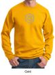 Mens Yoga Sweatshirt Swadhisthana Chakra Symbol Adult Sweat Shirt
