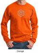 Mens Yoga Sweatshirt Swadhisthana Chakra Symbol Adult Sweat Shirt