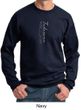 Mens Yoga Sweatshirt Tadasana Mountain Pose Sweat Shirt