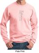 Mens Yoga Sweatshirt Tadasana Mountain Pose Sweat Shirt
