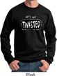 Mens Yoga Sweatshirt Twisted Sweat Shirt
