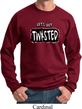 Mens Yoga Sweatshirt Twisted Sweat Shirt