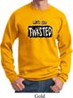 Mens Yoga Sweatshirt Twisted Sweat Shirt