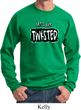 Mens Yoga Sweatshirt Twisted Sweat Shirt