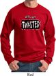 Mens Yoga Sweatshirt Twisted Sweat Shirt