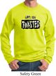 Mens Yoga Sweatshirt Twisted Sweat Shirt