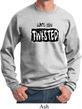 Mens Yoga Sweatshirt Twisted Sweat Shirt