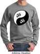 Mens Yoga Sweatshirt Yin Yang AUM Sweat Shirt