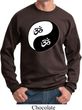 Mens Yoga Sweatshirt Yin Yang AUM Sweat Shirt