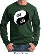 Mens Yoga Sweatshirt Yin Yang AUM Sweat Shirt
