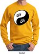 Mens Yoga Sweatshirt Yin Yang AUM Sweat Shirt