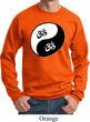 Mens Yoga Sweatshirt Yin Yang AUM Sweat Shirt