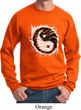Mens Yoga Sweatshirt Yin Yang Sun Sweat Shirt