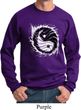 Mens Yoga Sweatshirt Yin Yang Sun Sweat Shirt
