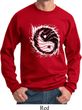 Mens Yoga Sweatshirt Yin Yang Sun Sweat Shirt