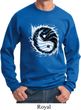 Mens Yoga Sweatshirt Yin Yang Sun Sweat Shirt
