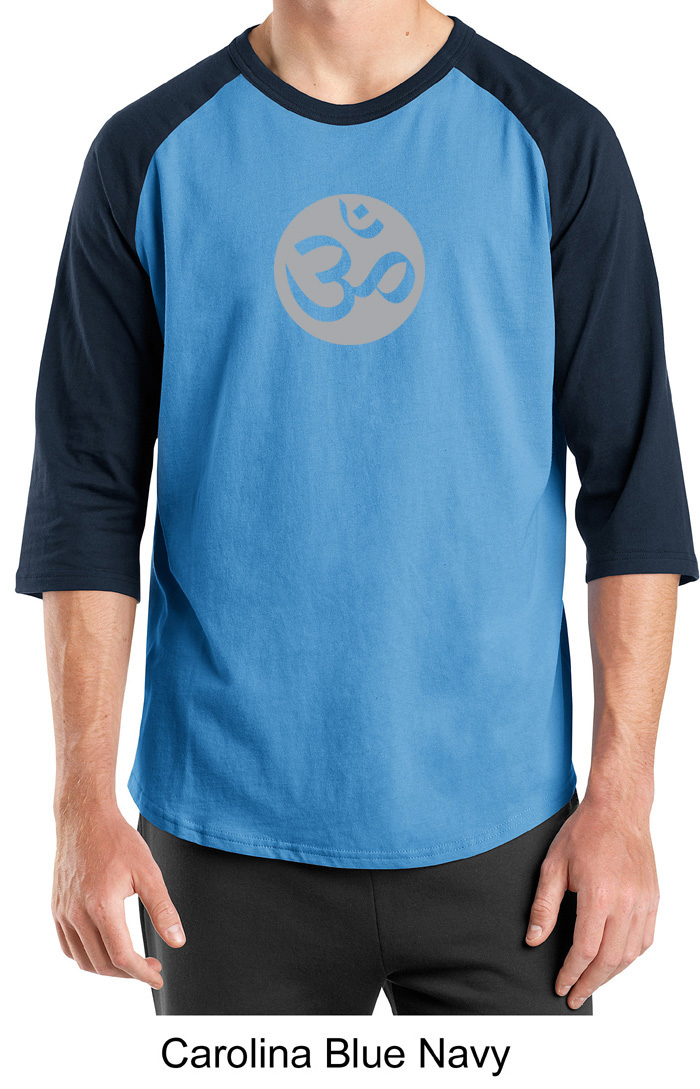 T-shirt Homme JERZEES Noir Om Symbol Yoga Meditation - Taille M Heavyweight