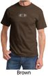 Mens Yoga T-Shirt - AJNA Chakra Meditation Adult Tee Shirt