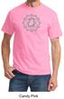 Mens Yoga T-shirt Anahata Heart Chakra Adult Tee Shirt
