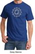 Mens Yoga T-shirt Anahata Heart Chakra Adult Tee Shirt