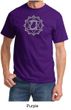 Mens Yoga T-shirt Anahata Heart Chakra Adult Tee Shirt