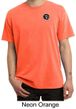 Mens Yoga T-shirt Aum Patch Sanskrit Pocket Print Pigment Dyed Shirt