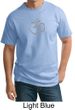 Mens Yoga T-shirt - Aum Symbol Meditation Adult Tall Tee Shirt