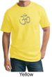 Mens Yoga T-shirt - Aum Symbol Meditation Adult Tall Tee Shirt