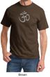 Mens Yoga T-shirt - Aum Symbol Meditation Adult Tee Shirt