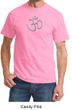 Mens Yoga T-shirt - Aum Symbol Meditation Adult Tee Shirt