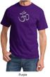 Mens Yoga T-shirt - Aum Symbol Meditation Adult Tee Shirt