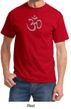 Mens Yoga T-shirt - Aum Symbol Meditation Adult Tee Shirt