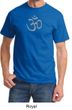 Mens Yoga T-shirt - Aum Symbol Meditation Adult Tee Shirt