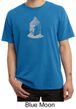 Mens Yoga T-Shirt - Buddha Buddhist Adult Pigment Dyed Tee Shirt