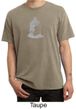 Mens Yoga T-Shirt - Buddha Buddhist Adult Pigment Dyed Tee Shirt