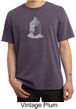 Mens Yoga T-Shirt - Buddha Buddhist Adult Pigment Dyed Tee Shirt