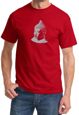 Mens Yoga T-Shirt - Buddha Buddhist Meditation Adult Tee Shirt