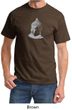 Mens Yoga T-Shirt - Buddha Buddhist Meditation Adult Tee Shirt
