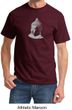 Mens Yoga T-Shirt - Buddha Buddhist Meditation Adult Tee Shirt