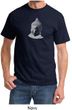 Mens Yoga T-Shirt - Buddha Buddhist Meditation Adult Tee Shirt
