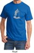 Mens Yoga T-Shirt - Buddha Buddhist Meditation Adult Tee Shirt